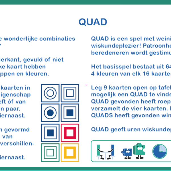 Toegepast Wie huurder QUAD - Mathplay.eu